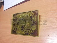 Arduino Single-Sided Serial Board (version 3) - hotová PCB